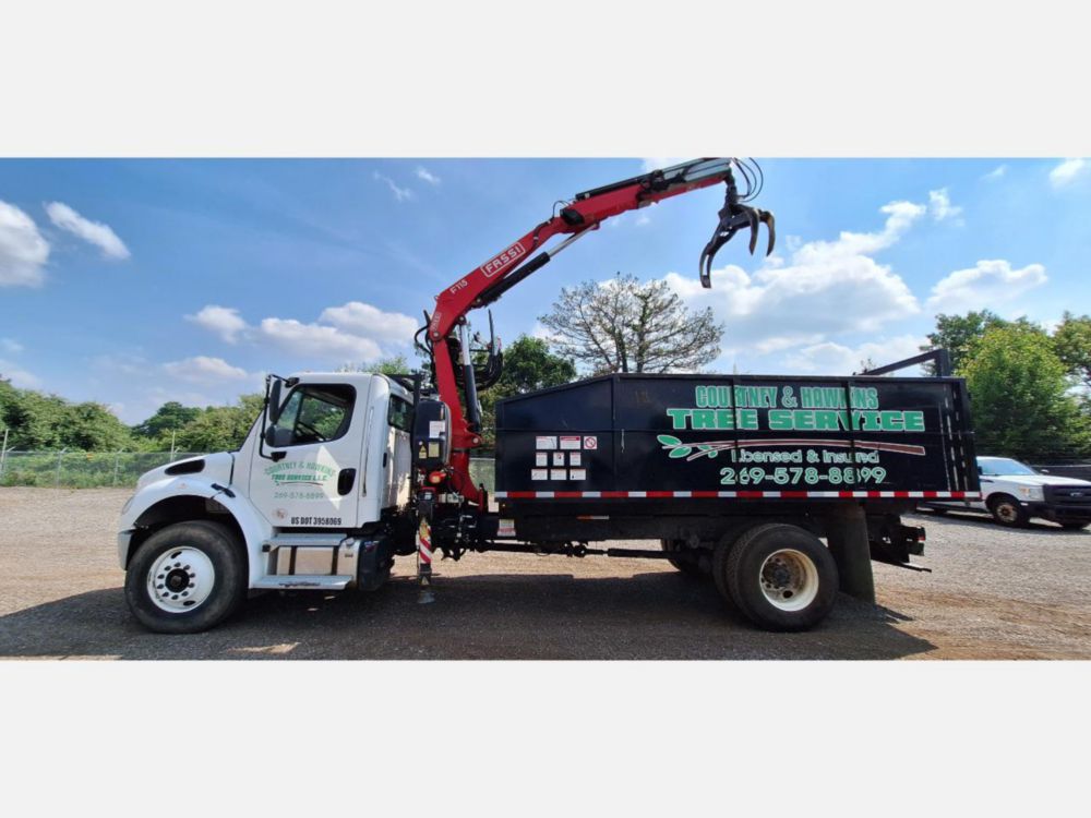 2022 Freightliner M2 Diesel 4x2 Fassi F-115 Grapple Truck