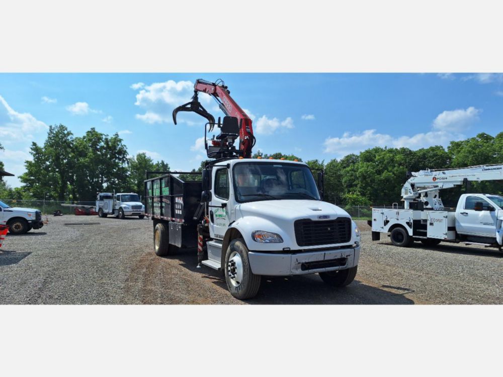 2022 Freightliner M2 Diesel 4x2 Fassi F-115 Grapple Truck