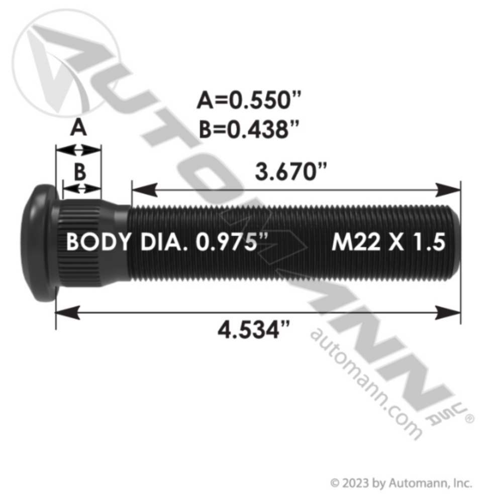 Automann Wheel Stud