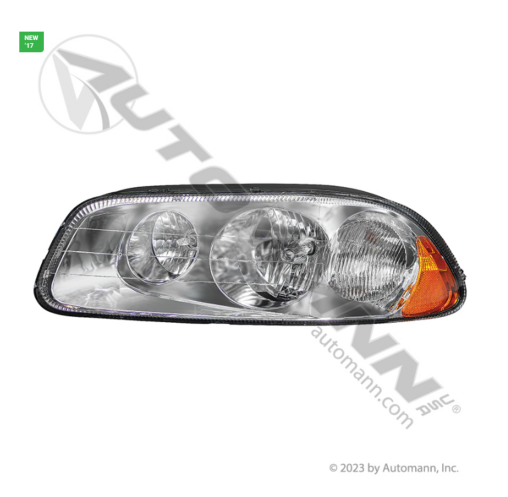 Automann Headlamp Assembly LH Mack