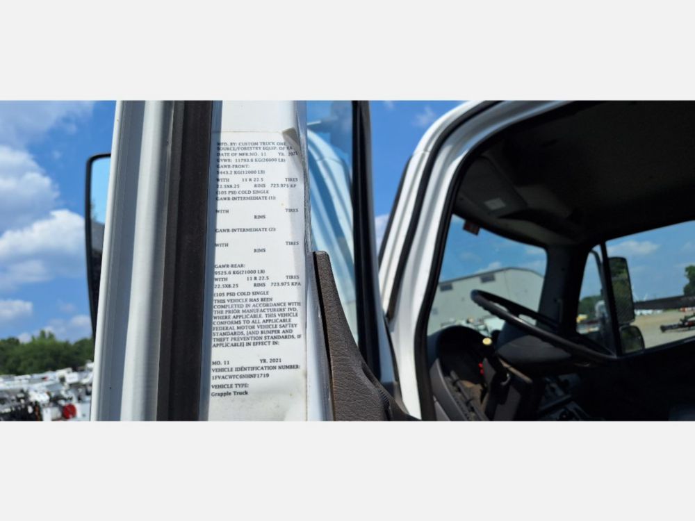 2022 Freightliner M2 Diesel 4x2 Fassi F-115 Grapple Truck