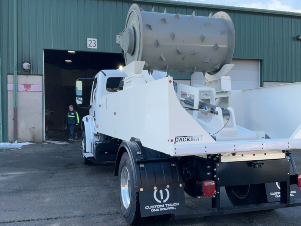 2026 Freightliner M2106 4x2 PACKMAT PK608 Rear Loader Truck