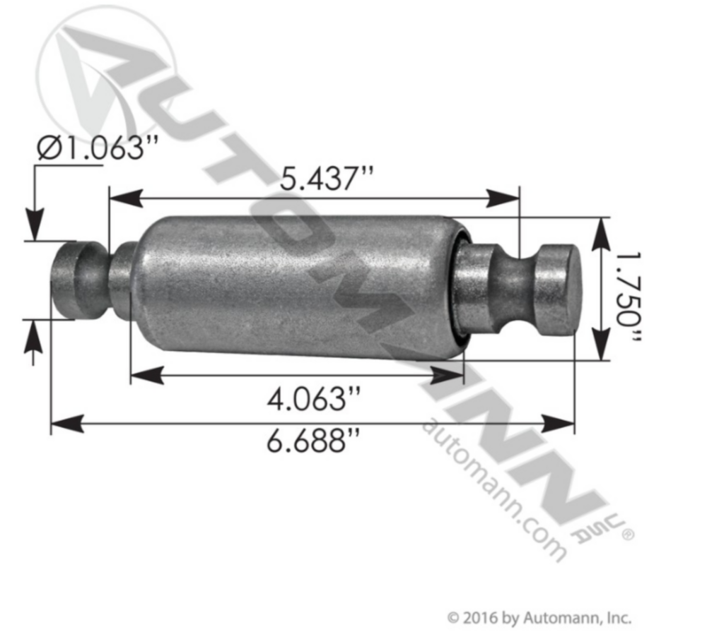 Automann Silent Block 5-7/16in Pin C to C