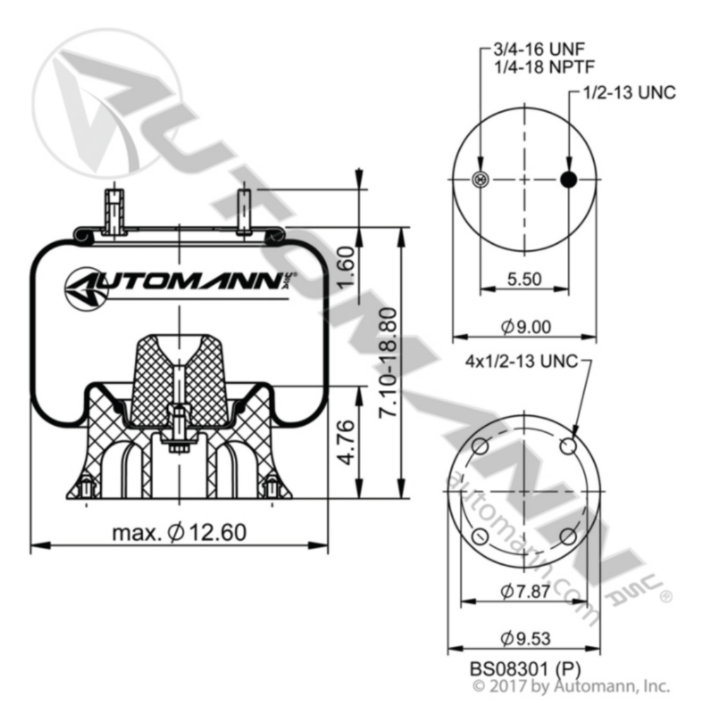 Automann Air Spring Rolling Lobe