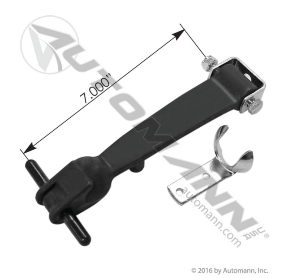 Automann Hood Latch with Clamp Peterbilt
