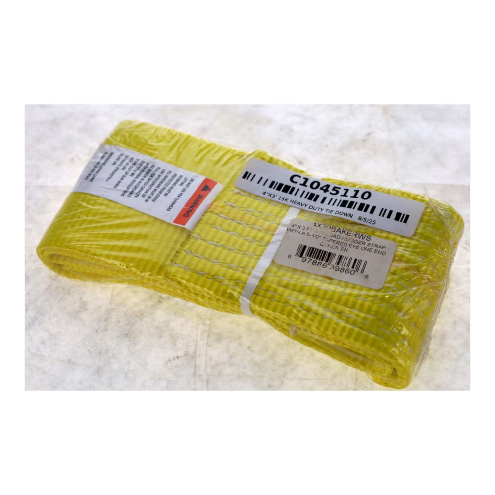 4"X3' 15K HEAVY DUTY TIE DOWN