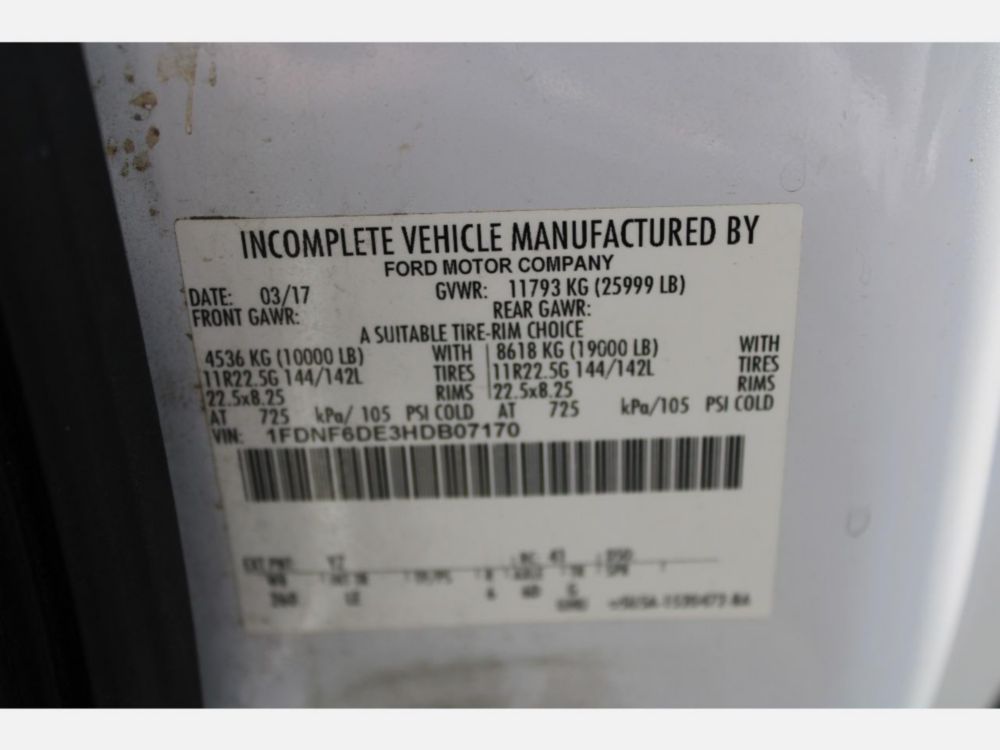 ETI 800-40 Cable Placer on 2017 Ford F650 4x2