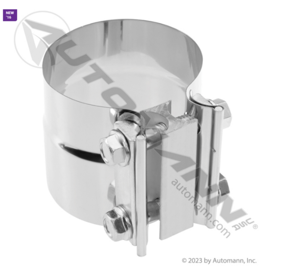 Automann Exhaust Band Clamp Preformed 3in