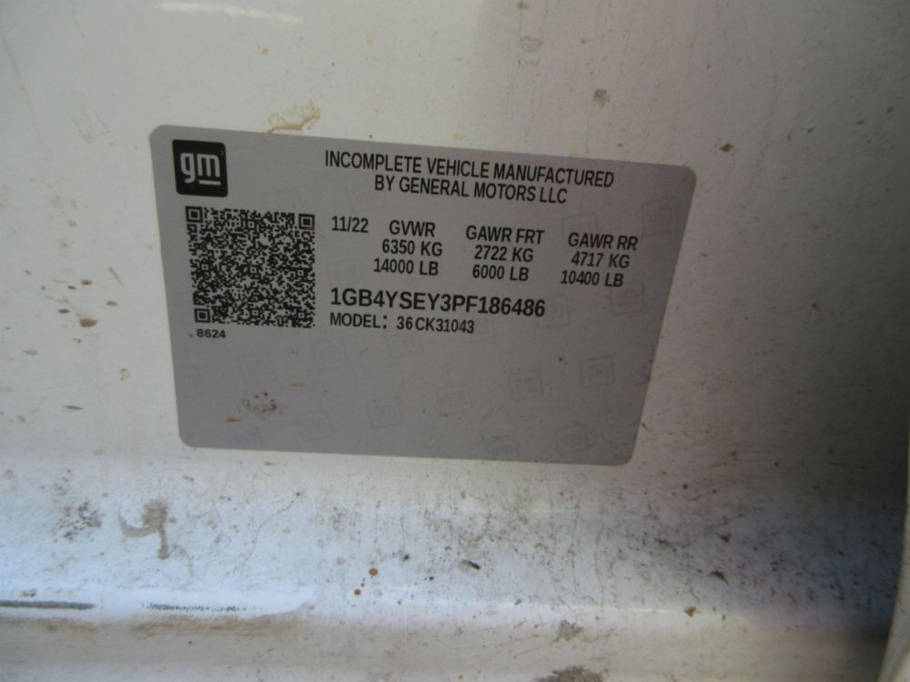 2023 Chevrolet 3500 Diesel 4x4 Service Truck
