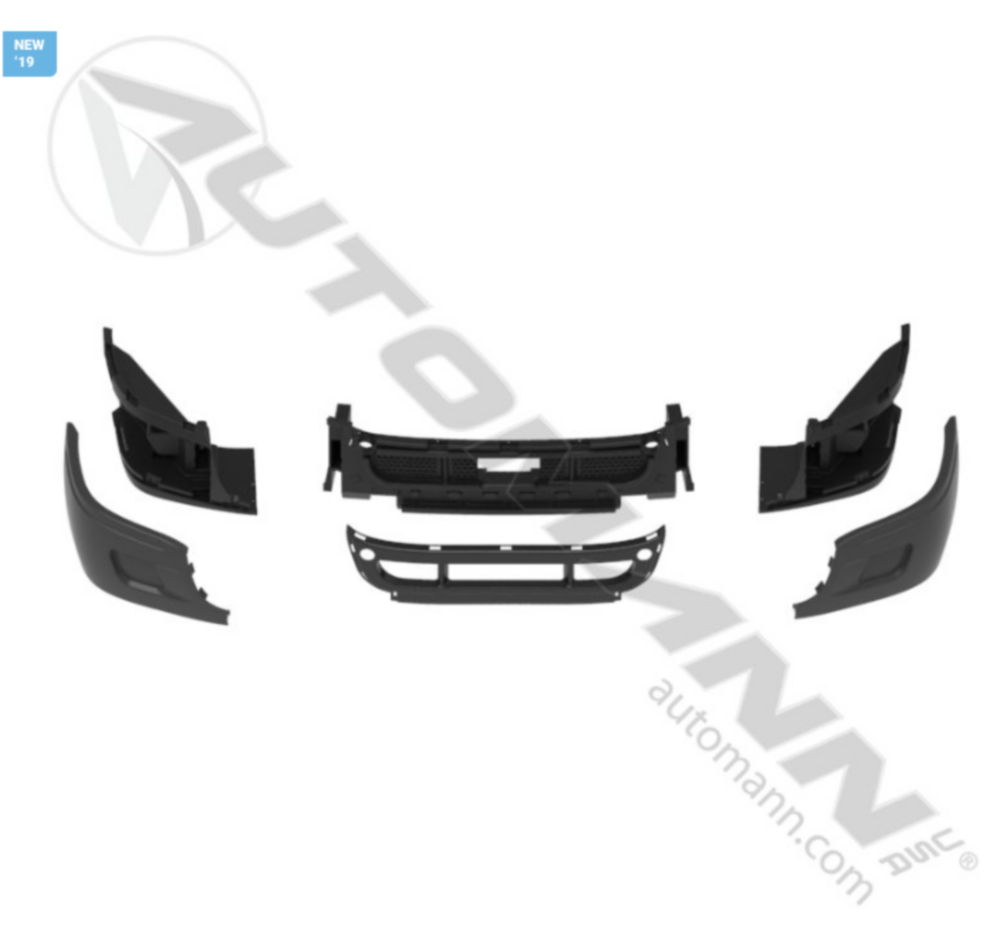 Automann Bumper Assembly Cascadia Freightliner