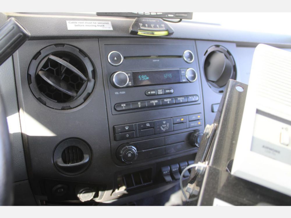 ETI 800-40 Cable Placer on 2017 Ford F650 4x2