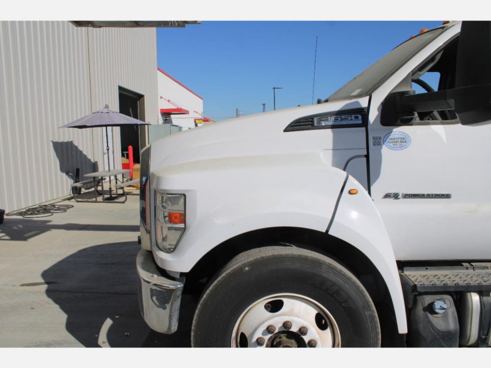 ETI 800-40 Cable Placer on 2017 Ford F650 4x2