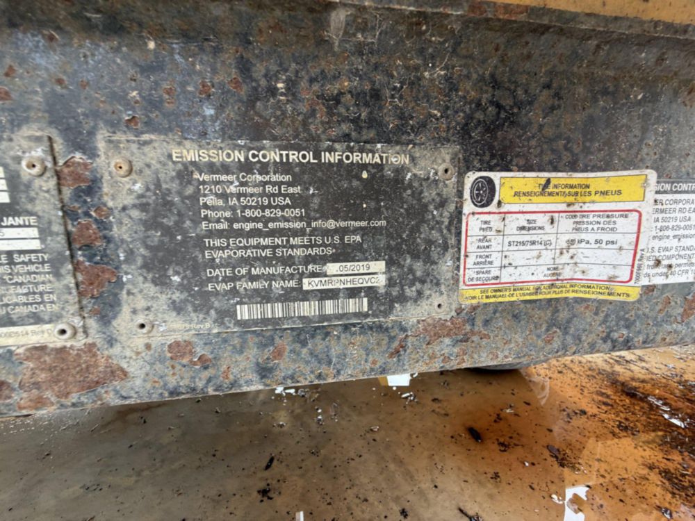 2019 Vermeer BC-900XL Brush Chipper