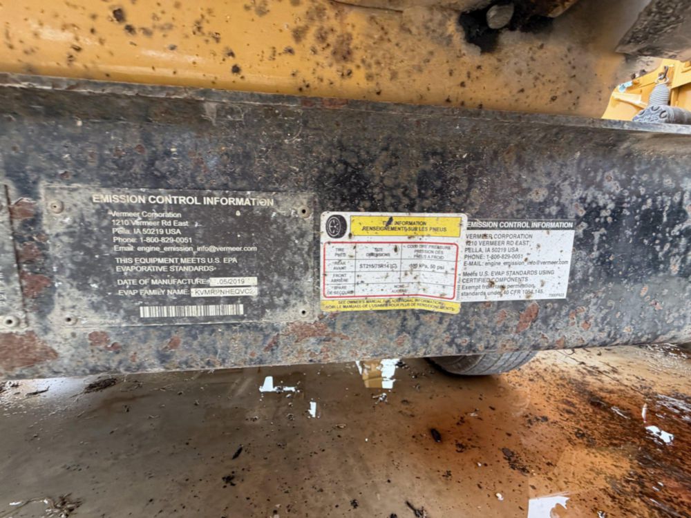 2019 Vermeer BC-900XL Brush Chipper