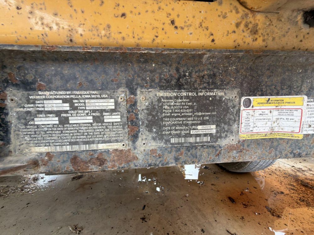 2019 Vermeer BC-900XL Brush Chipper