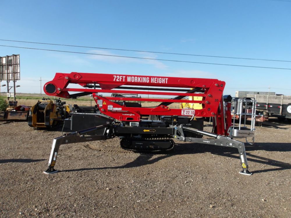 2025 Platform Basket Tracked Lift PB 22.10 72 ft Track Bucket Lift