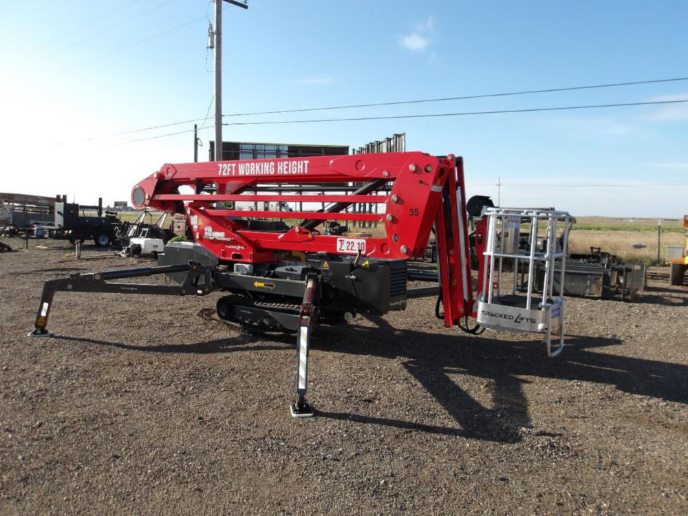 2025 Platform Basket Tracked Lift PB 22.10 72 ft Track Bucket Lift