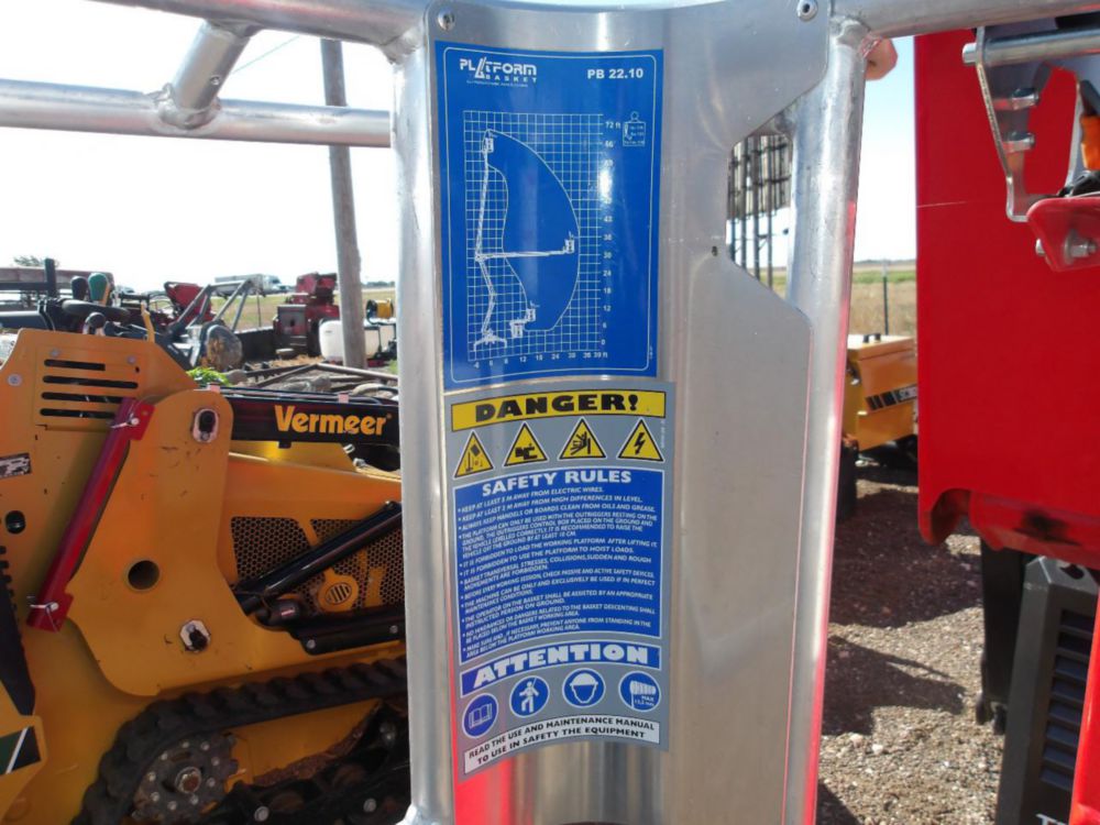 2025 Platform Basket Tracked Lift PB 22.10 72 ft Track Bucket Lift
