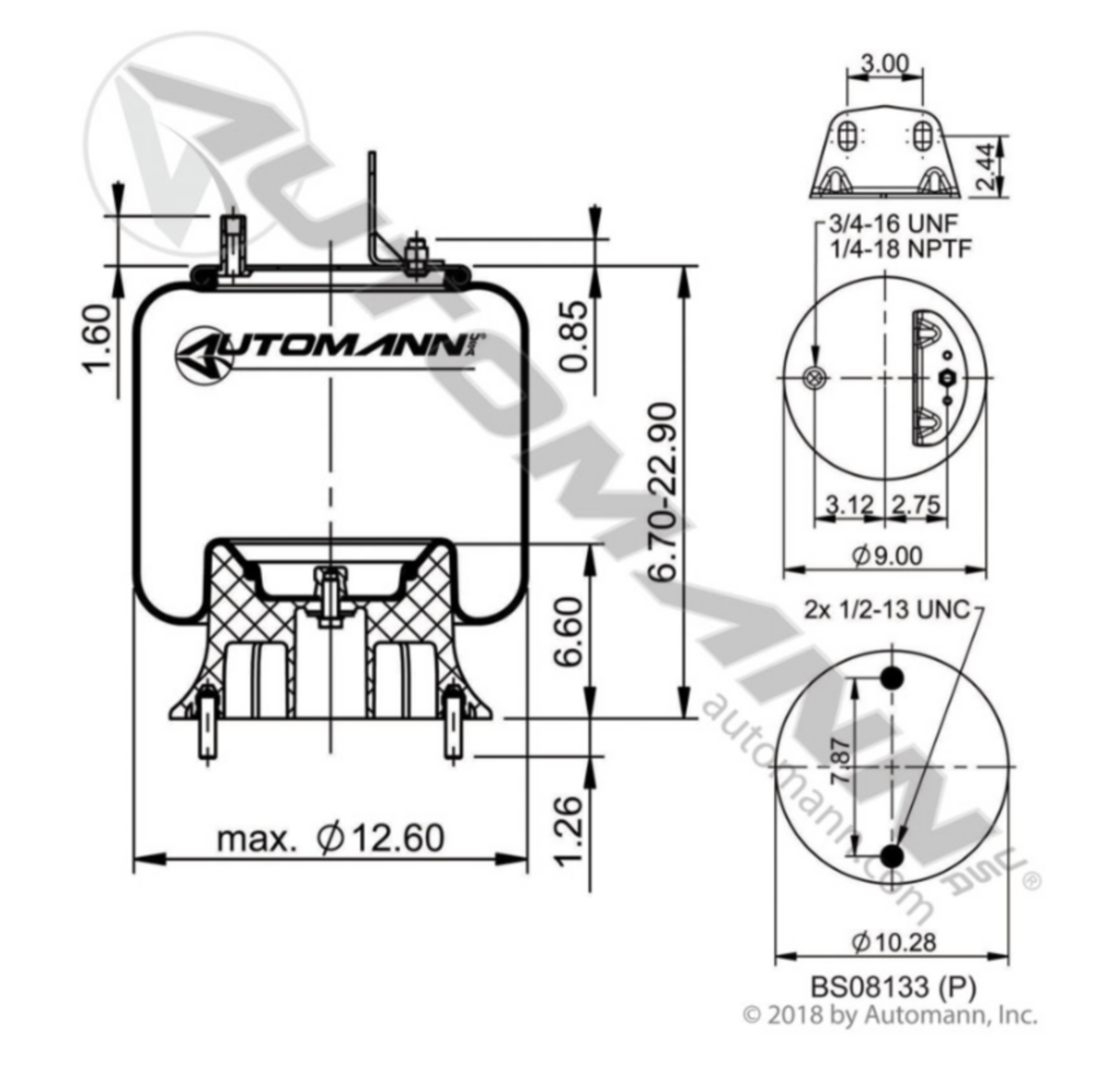 Automann Air Spring Rolling Lobe