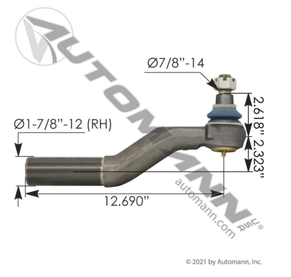 Automann Tie Rod End RH
