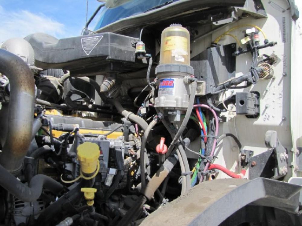 2013 Caterpillar CT660 6x4 Terex Utilities TCX65/100 Bucket Truck