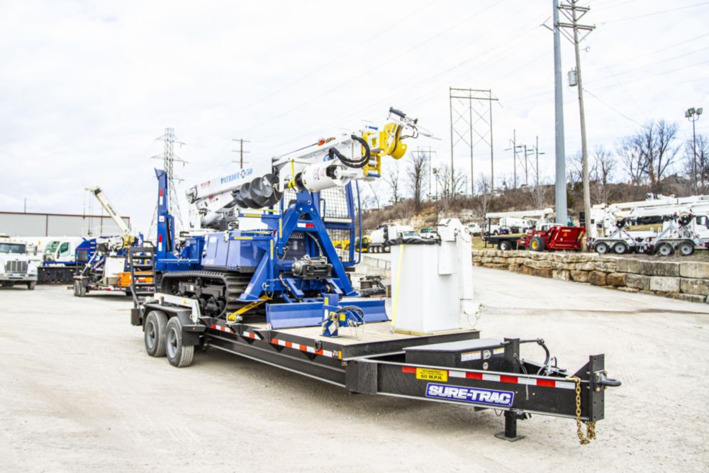 6,000 lbs 51 ft Track Backyard Digger Derrick