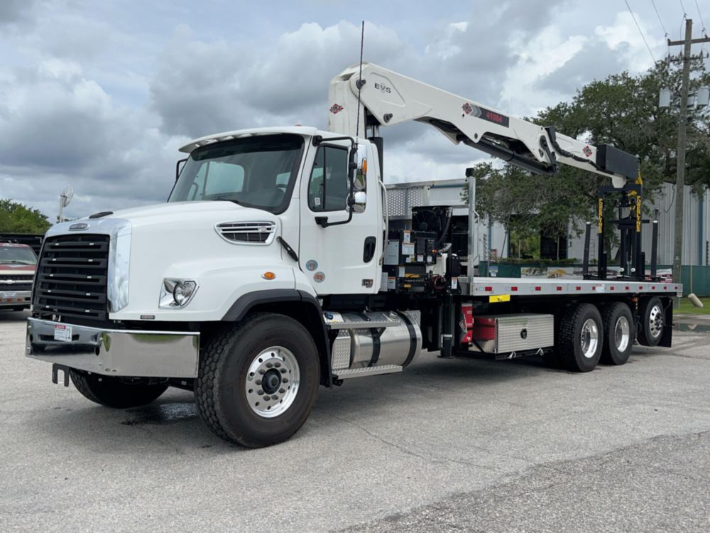 2026 Freightliner 114SD 8x4 IMT 41064 Drywall Crane Truck