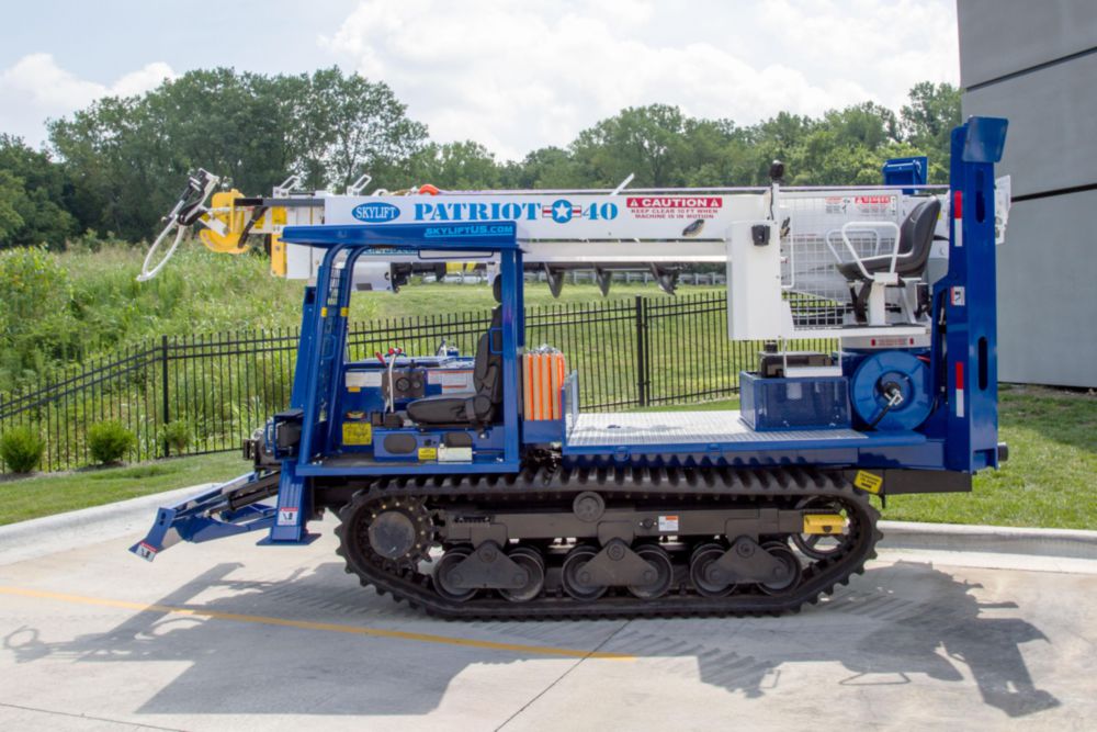6,000 lbs Track Backyard Digger Derrick Rental Custom Truck One Source