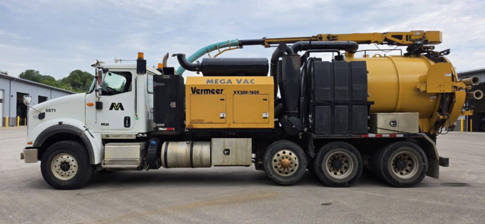 2018 Int'l HX615 Tri-Axle Vermeer VX200-1600 Hydro-Excavator Truck