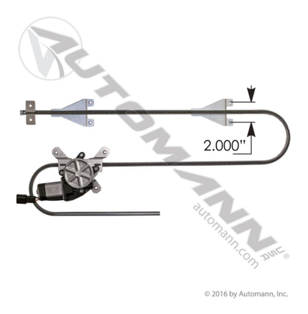 Automann Window Regulator LH Kenworth