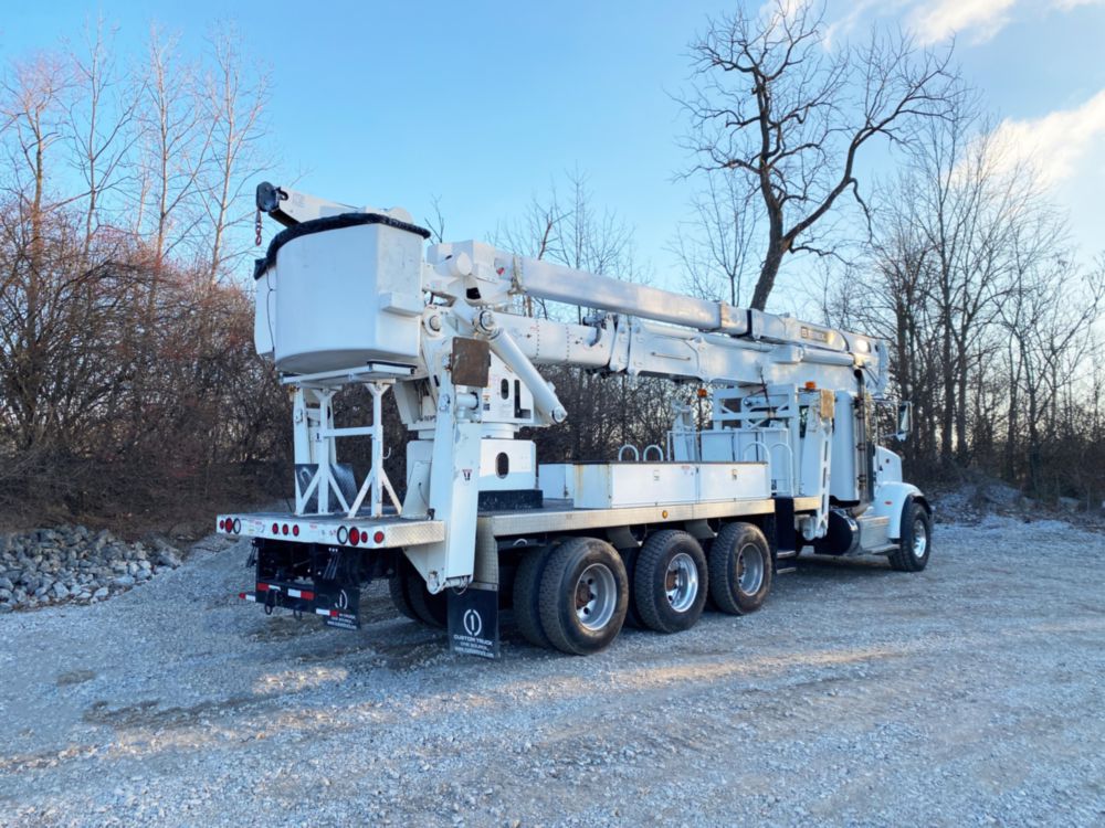 2014 Peterbilt 365 8x6 Terex TM125 Bucket Truck