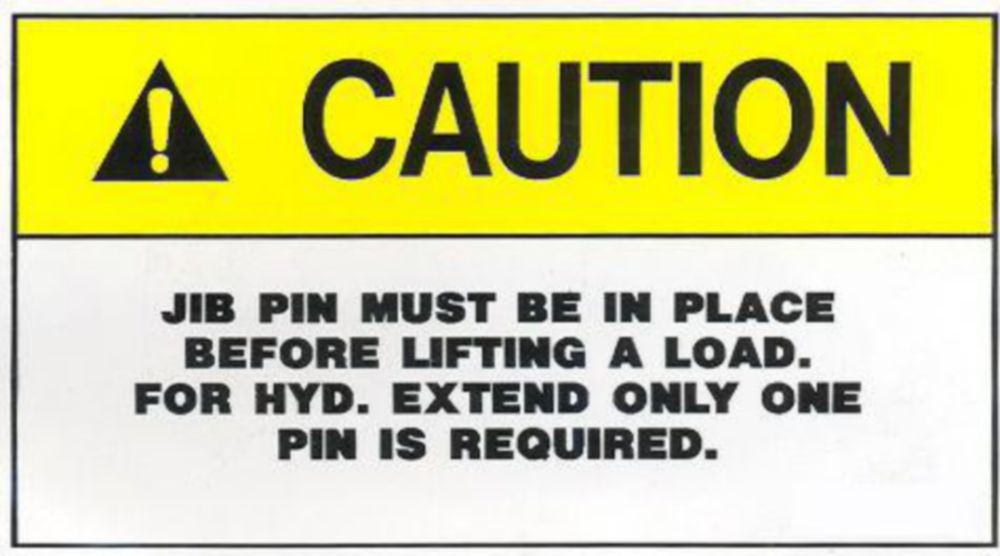 CAUTION DECAL