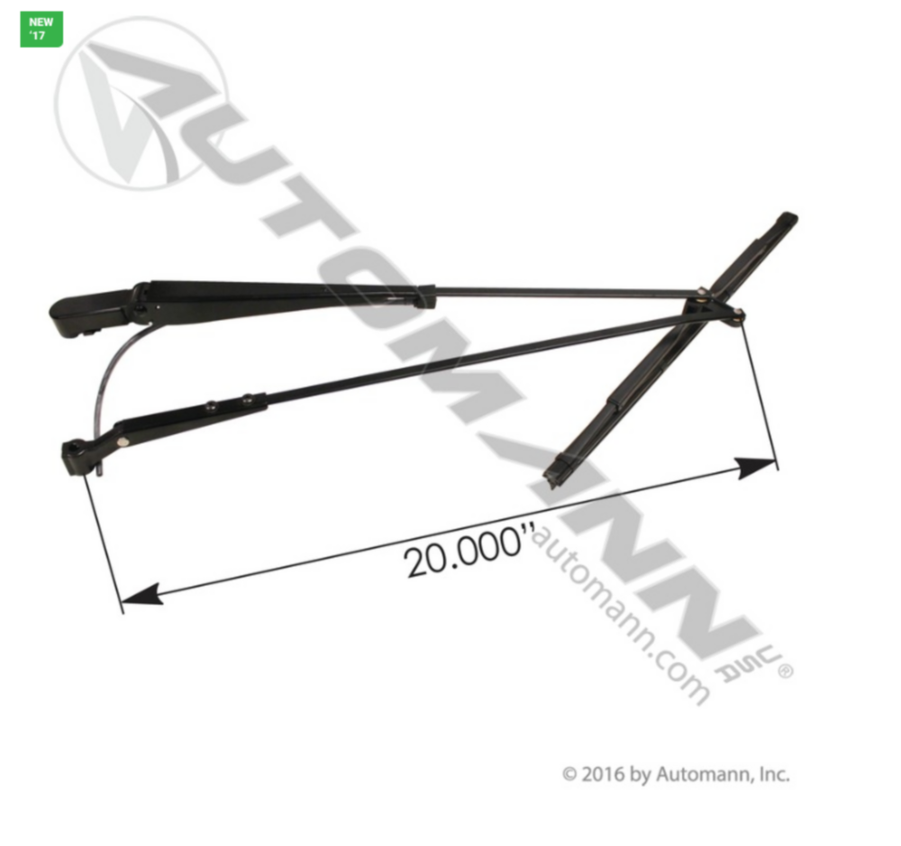 Automann Wiper Arm LH Kenworth