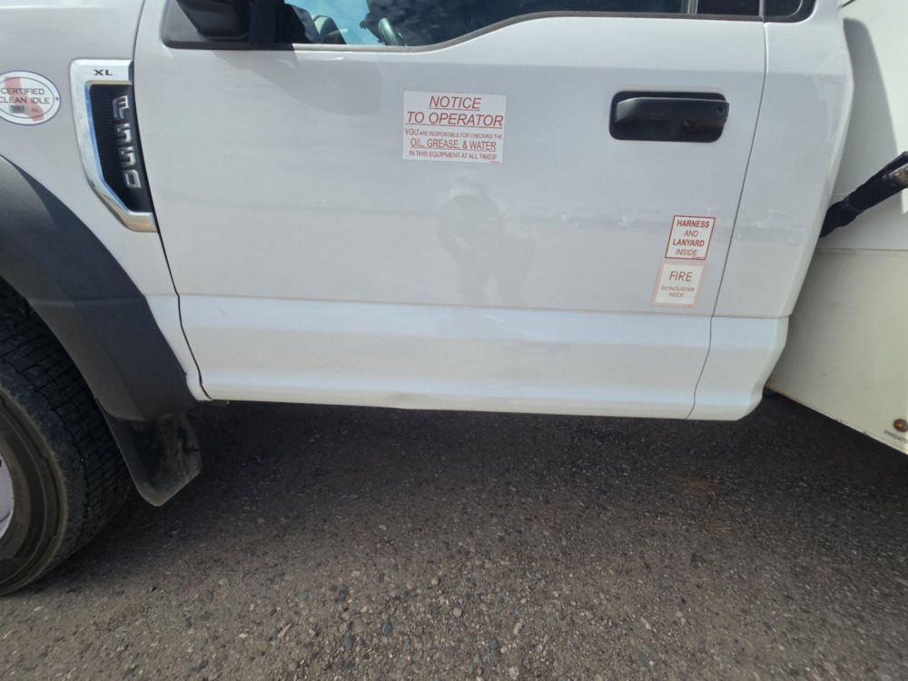 2022 Ford F-550 4x4 Powerstroke Altec AT-40G Bucket Truck