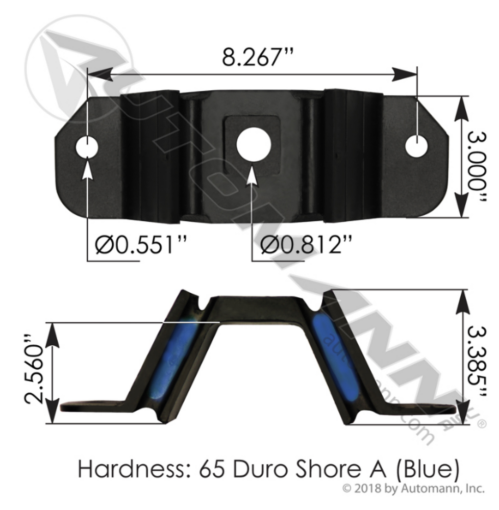 Automann Motor Mount Bushing Freightliner