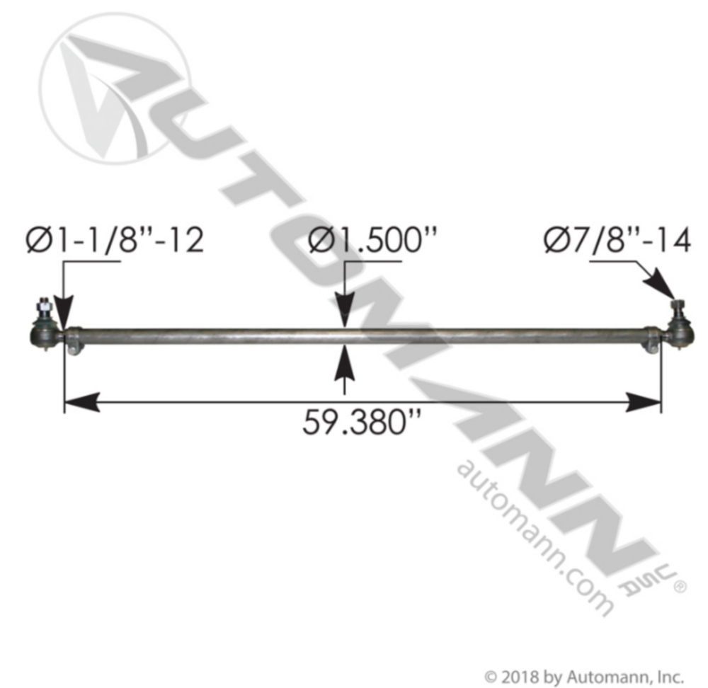 Automann Cross Tube Assembly