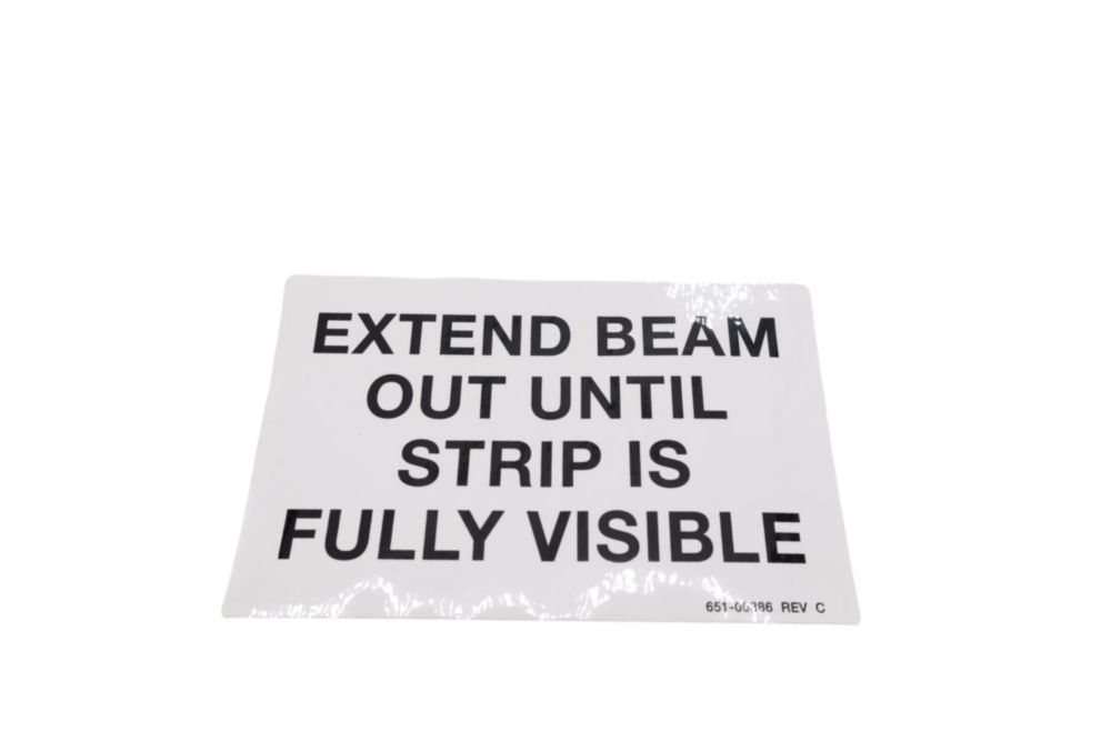 DECAL-O/R BEAM | Custom Truck One Source