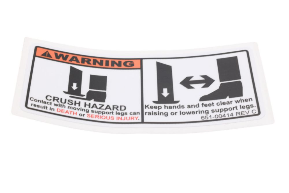 DECAL, FIFTH O/R CRUSHING