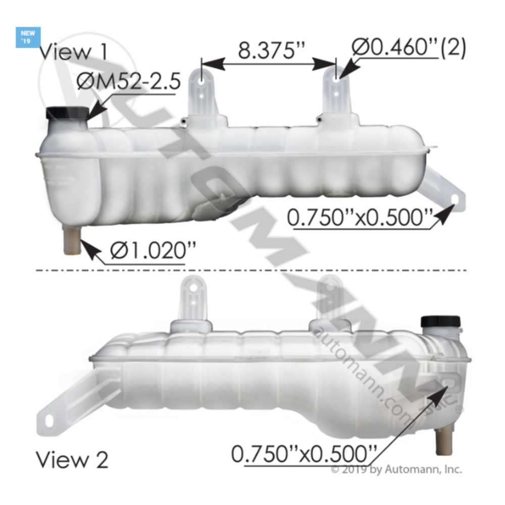 Automann Coolant Reservoir Sterling