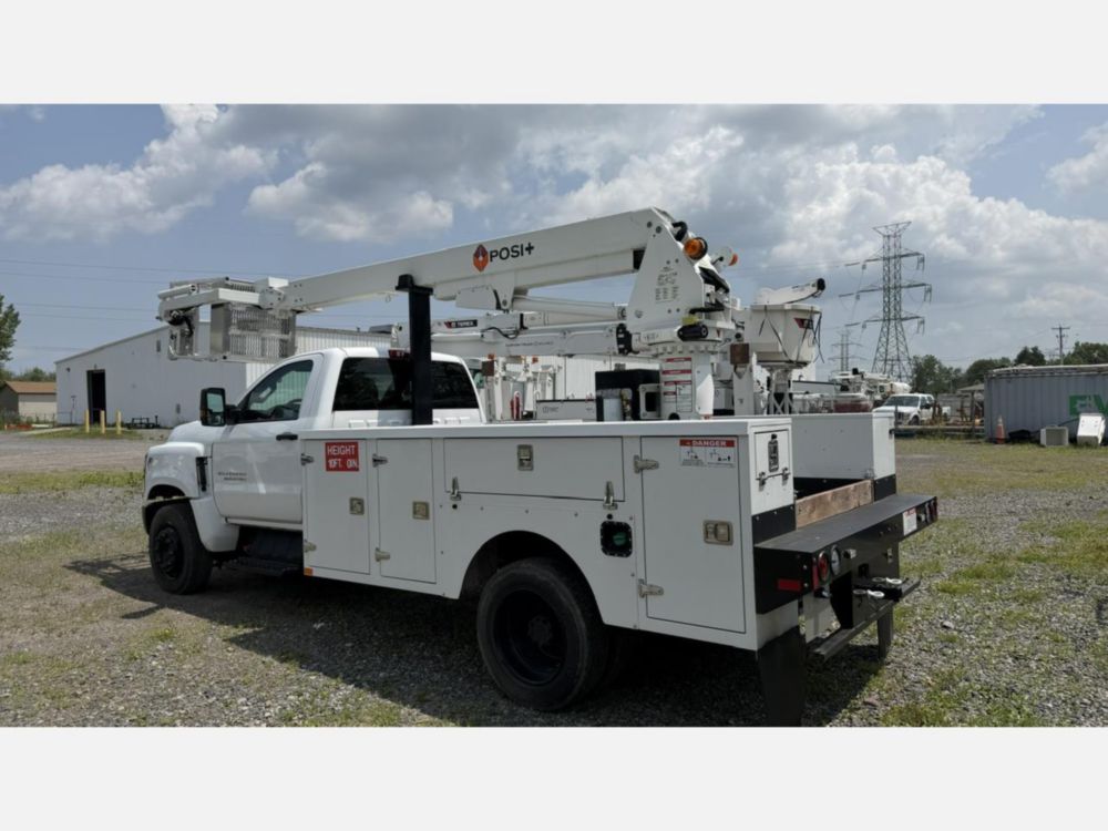 New 2022 Chevrolet 5500 4x2 Posi+ 700-40 Cable Placer Truck
