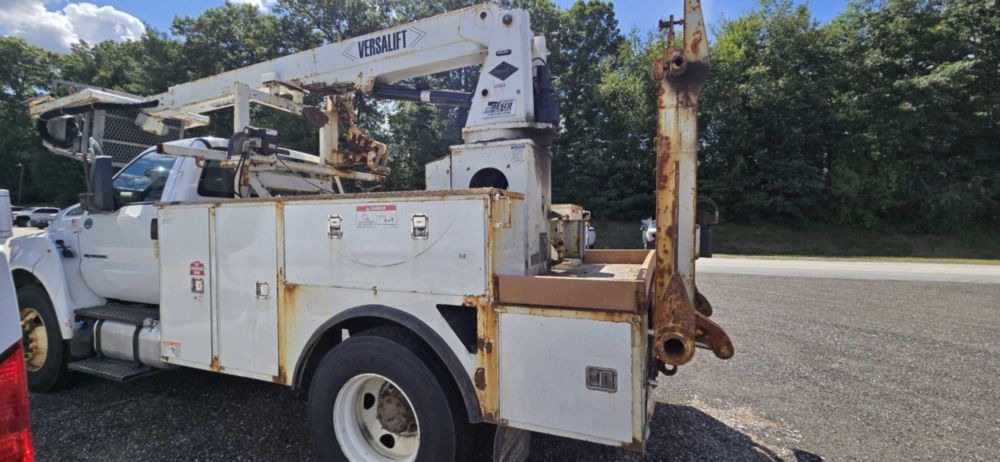 2019 Ford 750 4x2 Versalift VTP-40-NE Cable Placer Truck