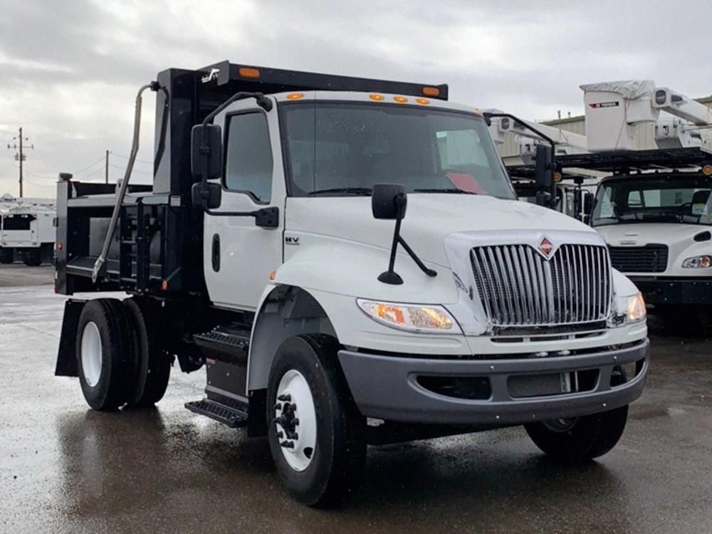 International HV607 4x2 Dump Truck