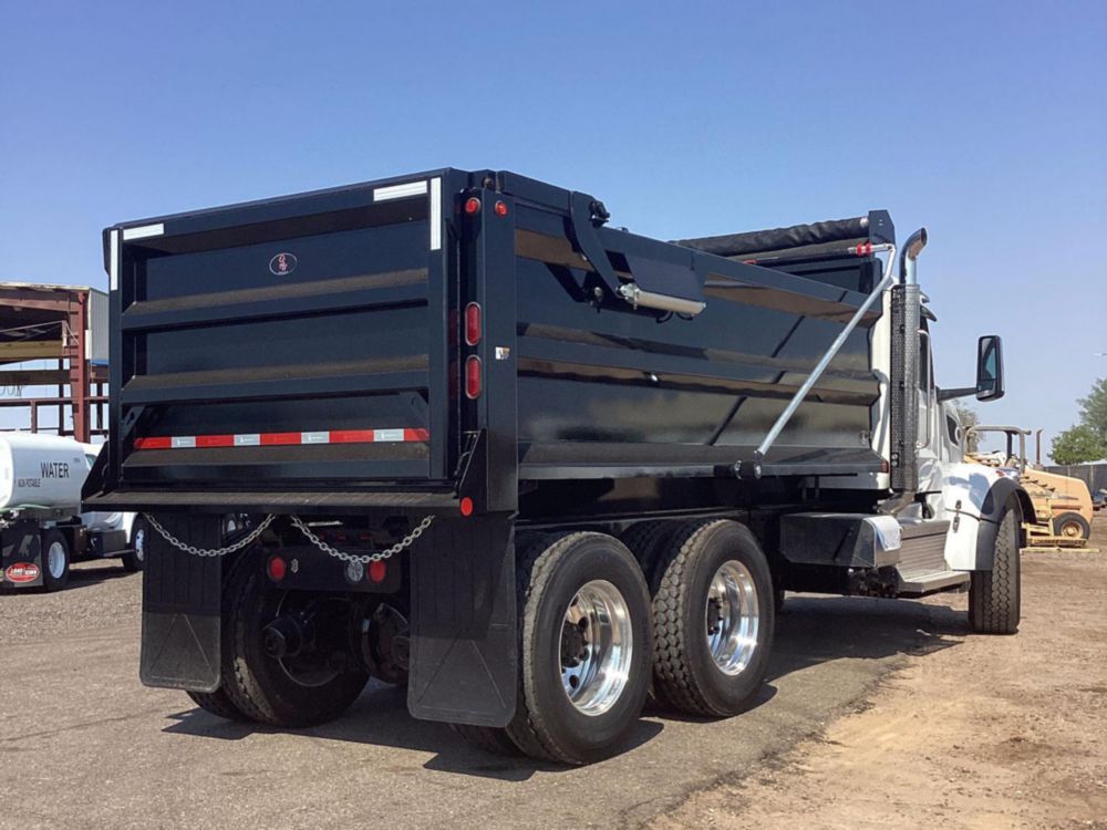 2025 Peterbilt 567 6x4 16' OSW Dump Truck