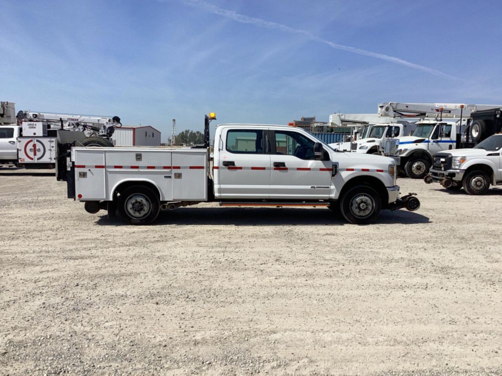 2019 Ford F-350 4x4 Hi-Rail Palfinger Service Truck