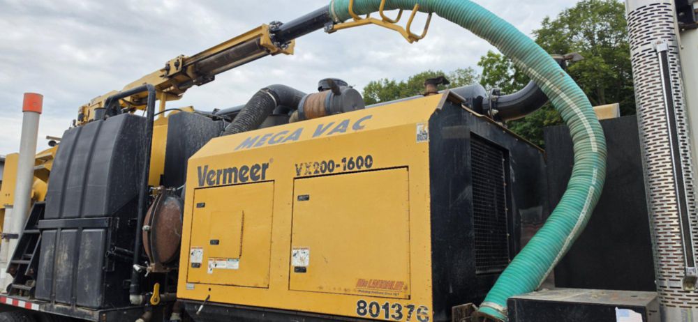 2018 Int'l HX615 Tri-Axle Vermeer VX200-1600 Hydro-Excavator Truck