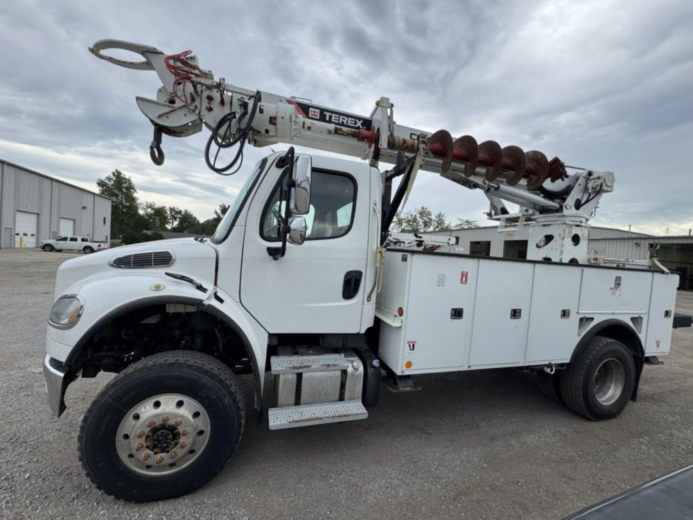 2020 Freightliner M2 4x4 Terex Commander 4047 Digger Derrick Truck