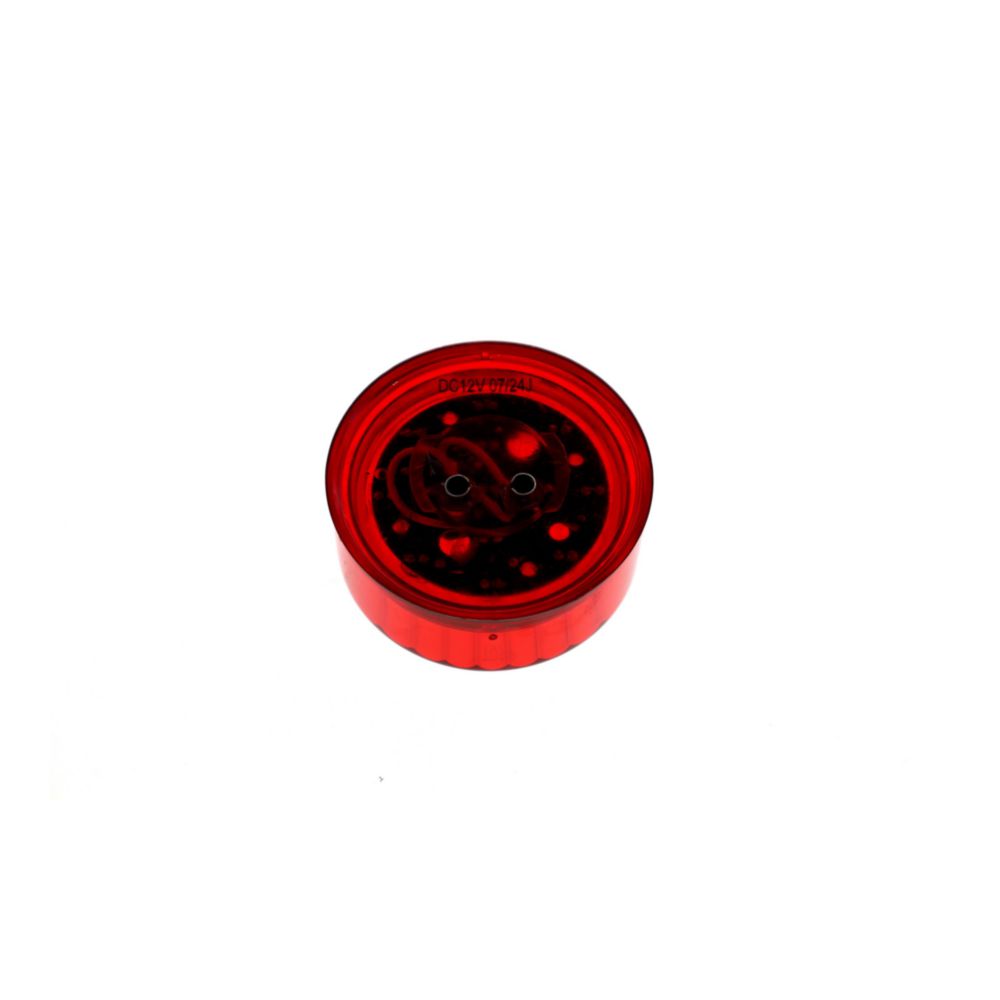2.5" RED MARKER ROUND LED LIGH
