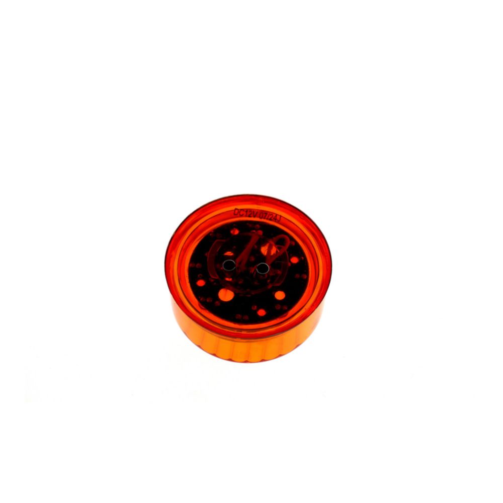 2.5" Amber Marker Round LED Li