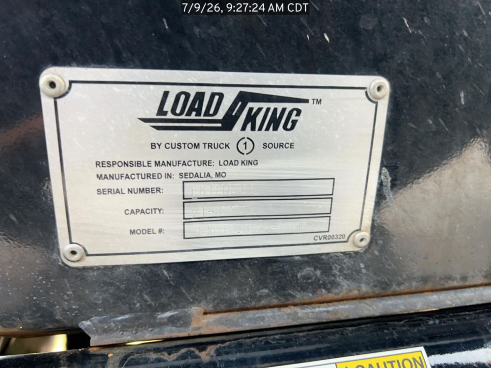 2026 Peterbilt 567 10x4 18' Load King Dump Truck