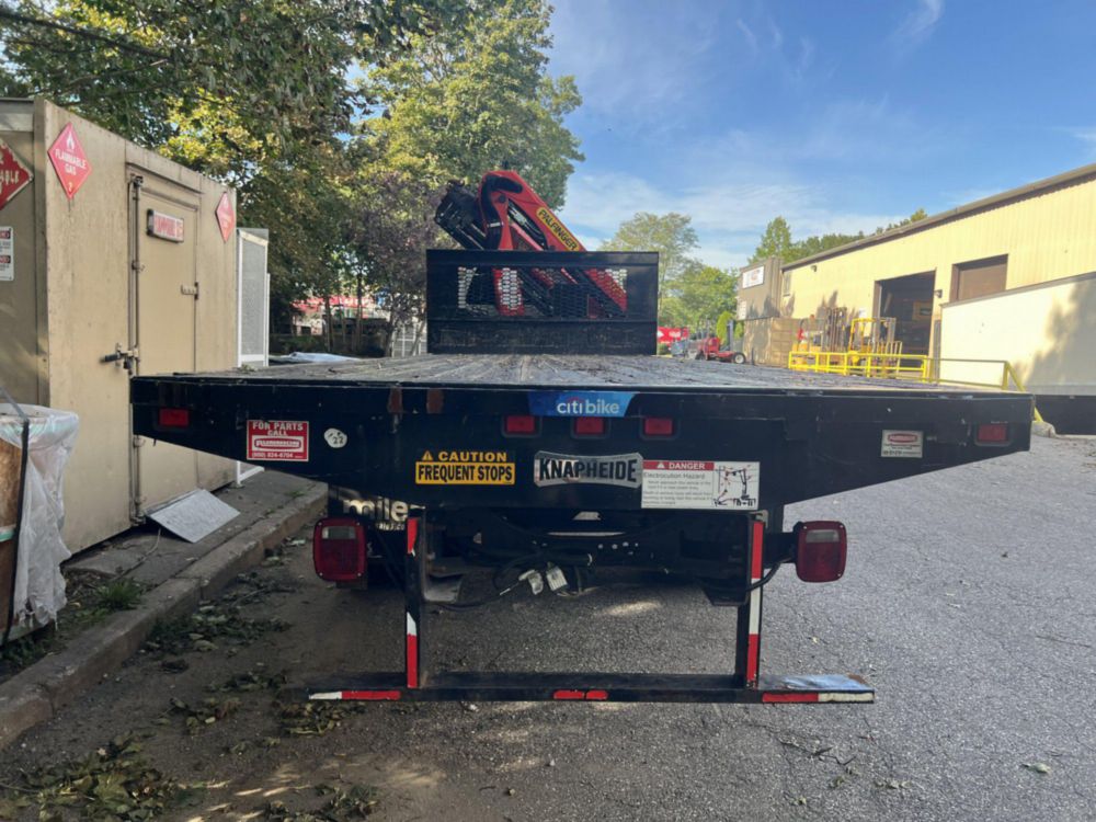 2019 Ford F-750 4x2 Flat Bed Knuckleboom Truck 